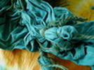 farbenie po viazani - viacfarebn batika